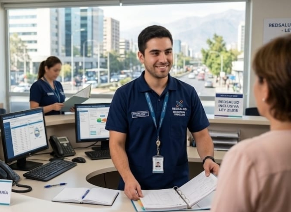 Secretaria o Secretario administrativo para Pabellón Central en Clínica RedSalud